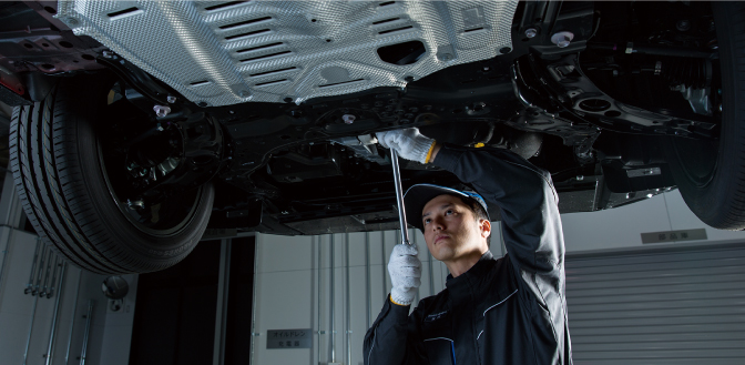 車検・点検・整備ならマツダにおまかせ